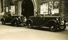 First Police Cars 1936